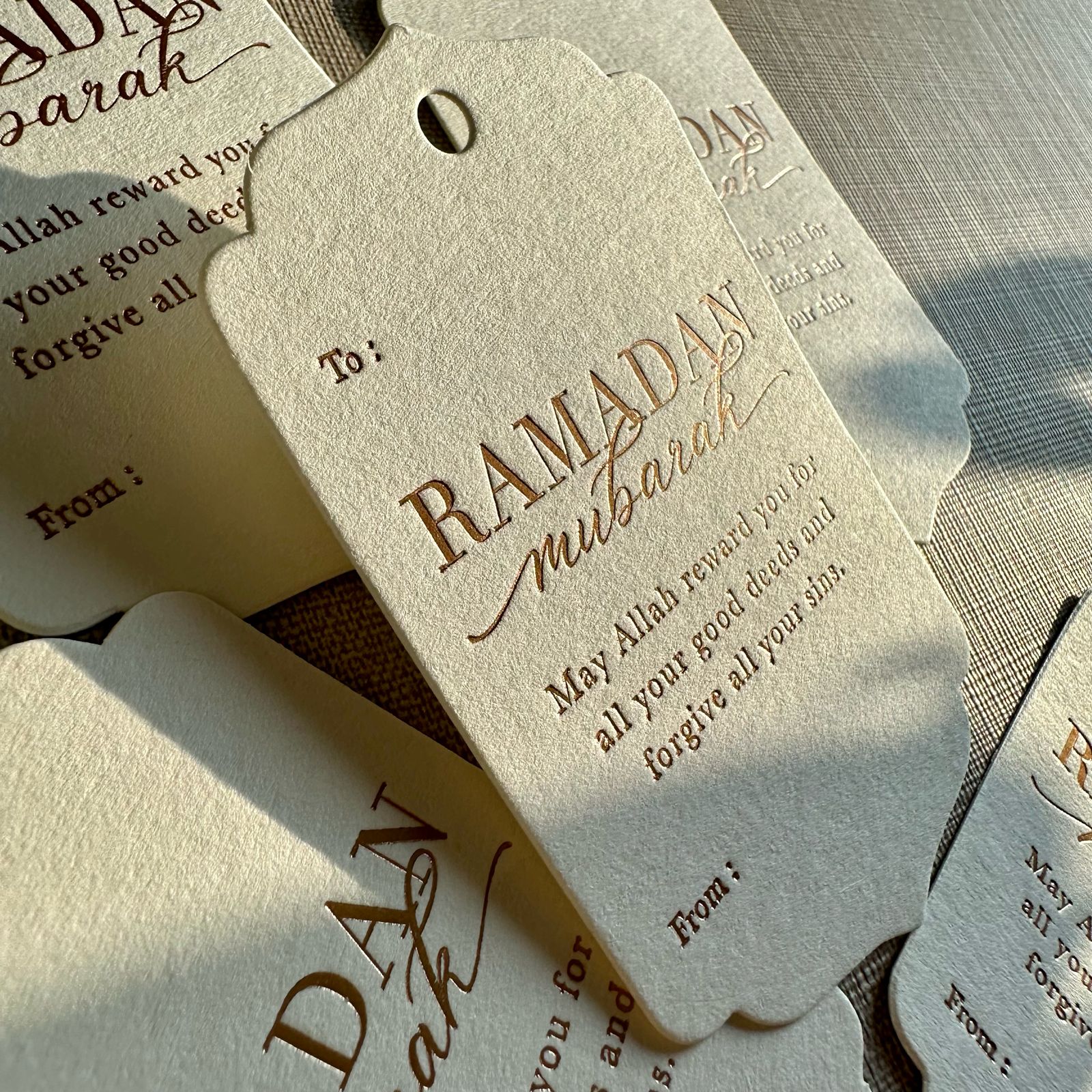 Hang Tag - Ramadan Mubarak (10 pcs)