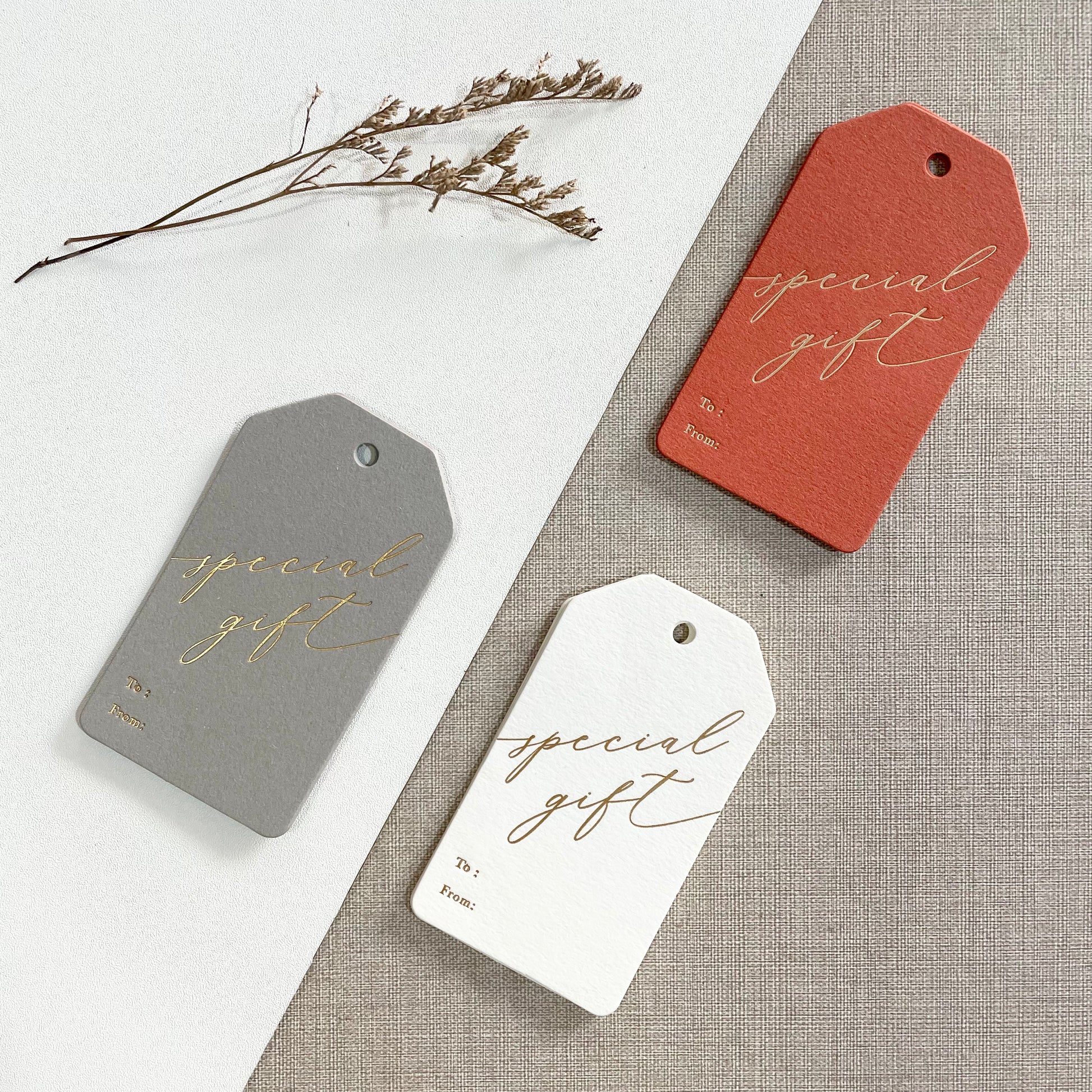 Hang Tag - Special Gift Calligraphy (10 pcs)