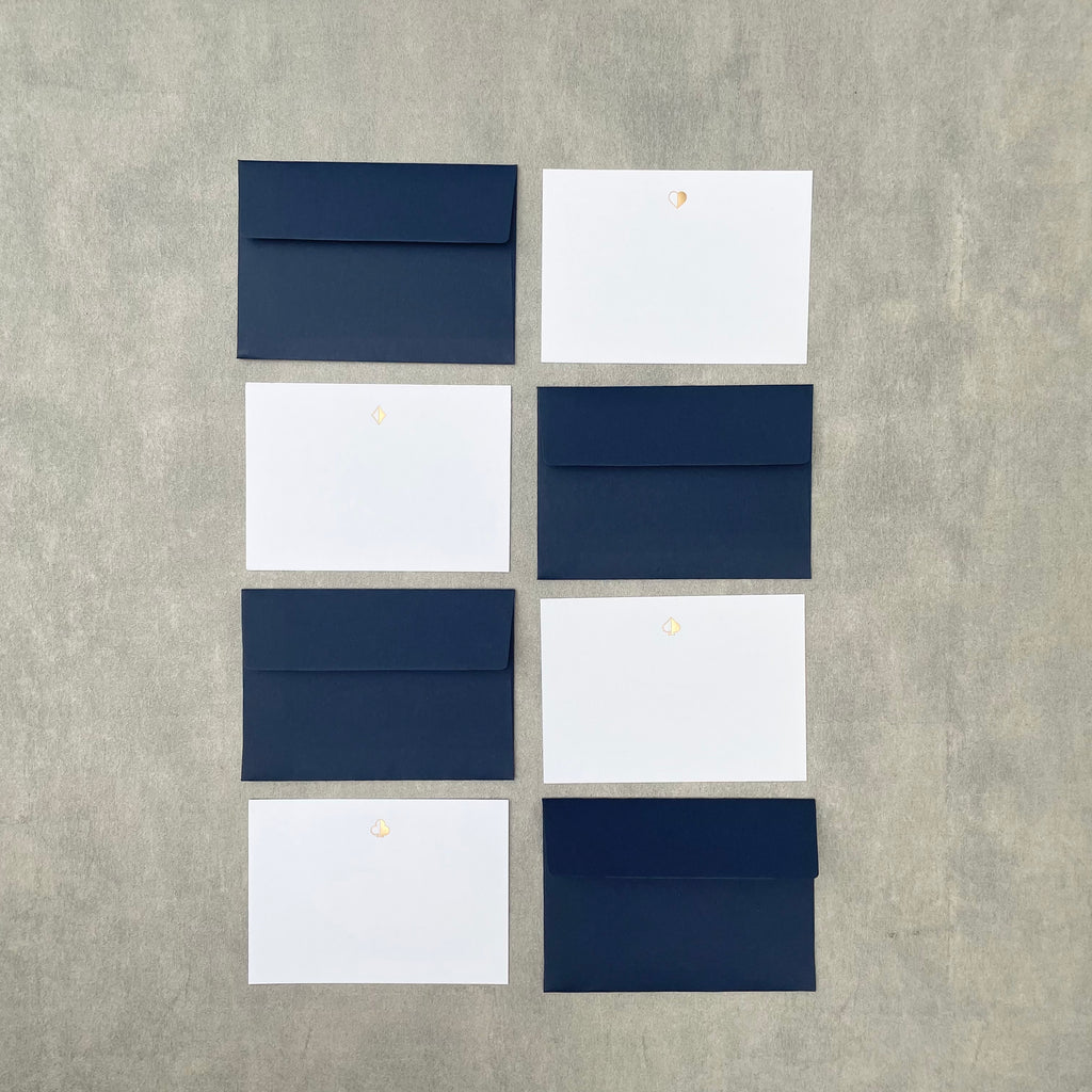 Blank Card - Playing Card 4 Icons (8 pcs)