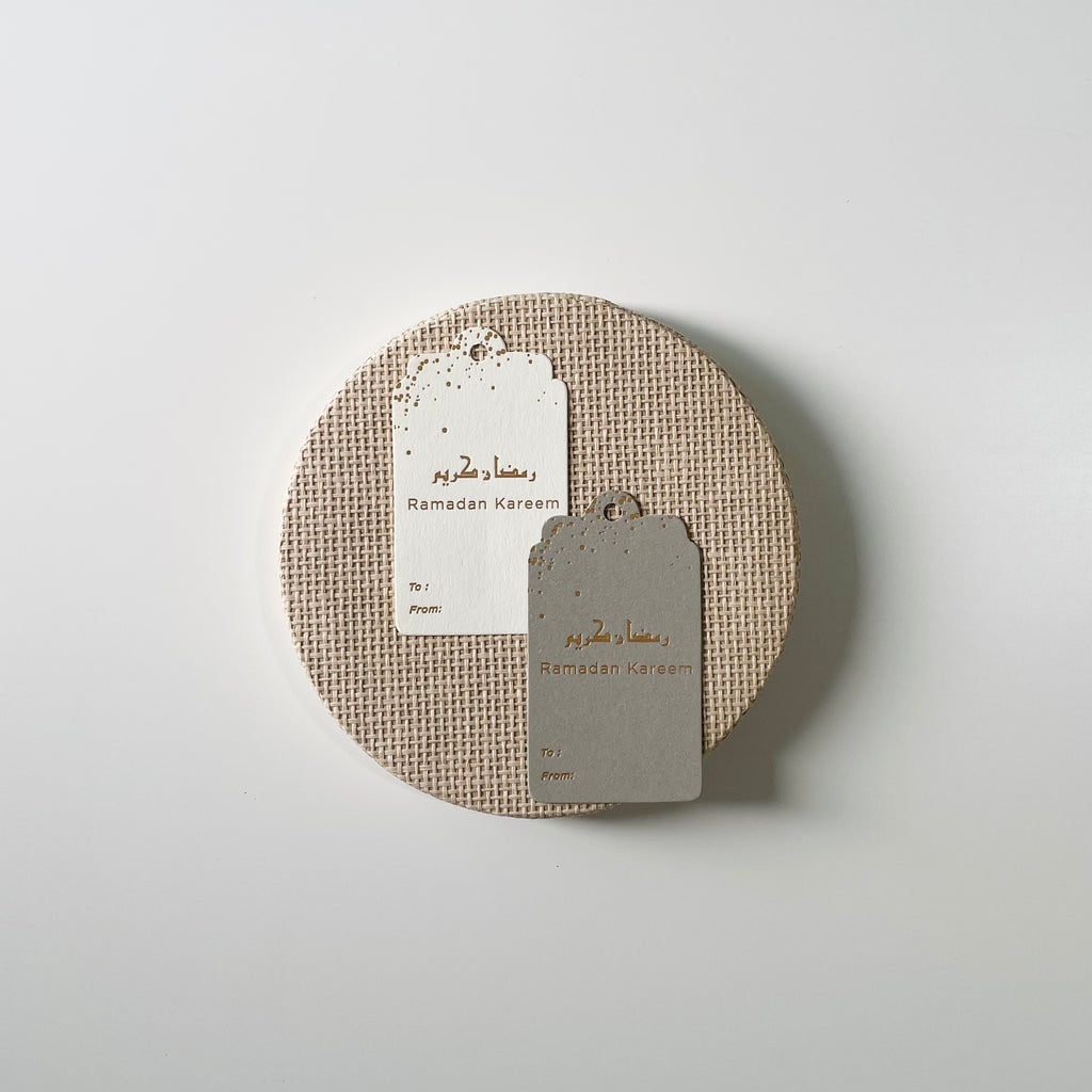 Hang Tag - Ramadan Kareem Sparkle (10 pcs)