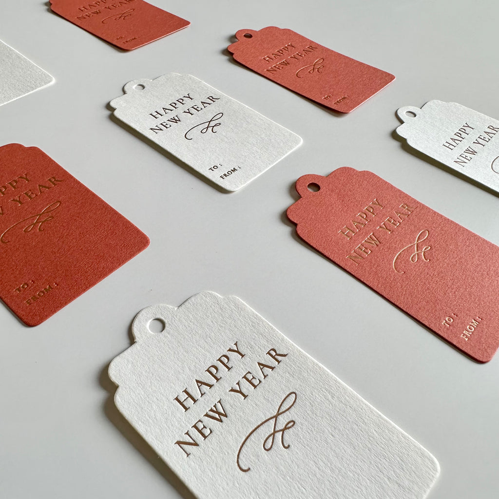 Hang Tag - Happy New Year (10 pcs)