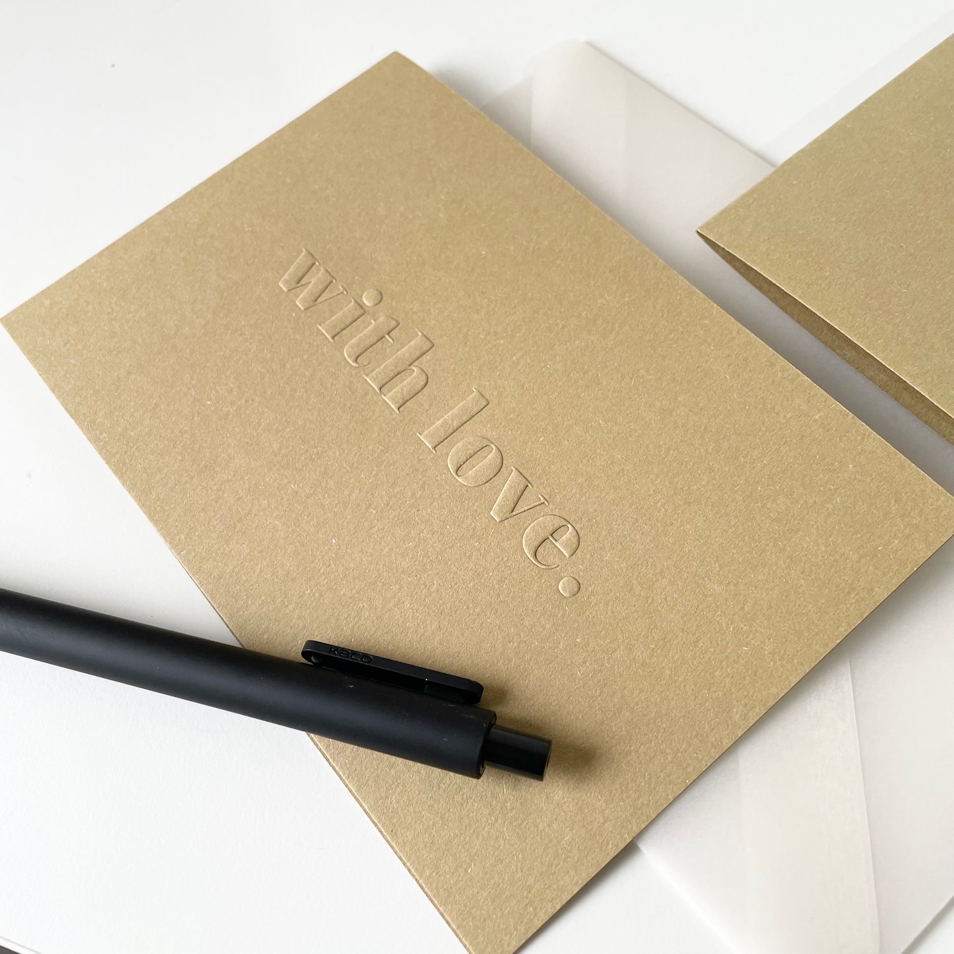 Greeting Card - With Love