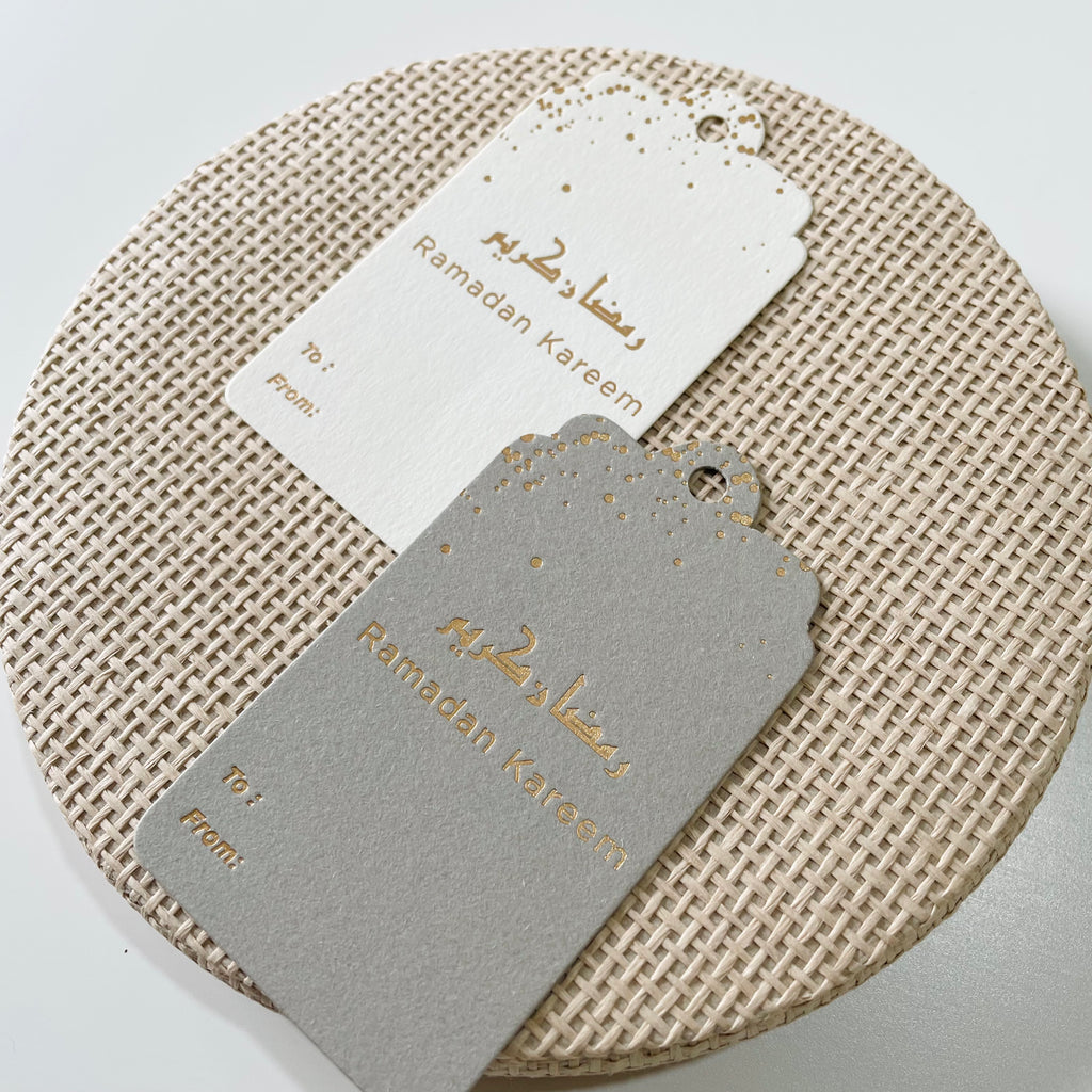 Hang Tag - Ramadan Kareem Sparkle (10 pcs)