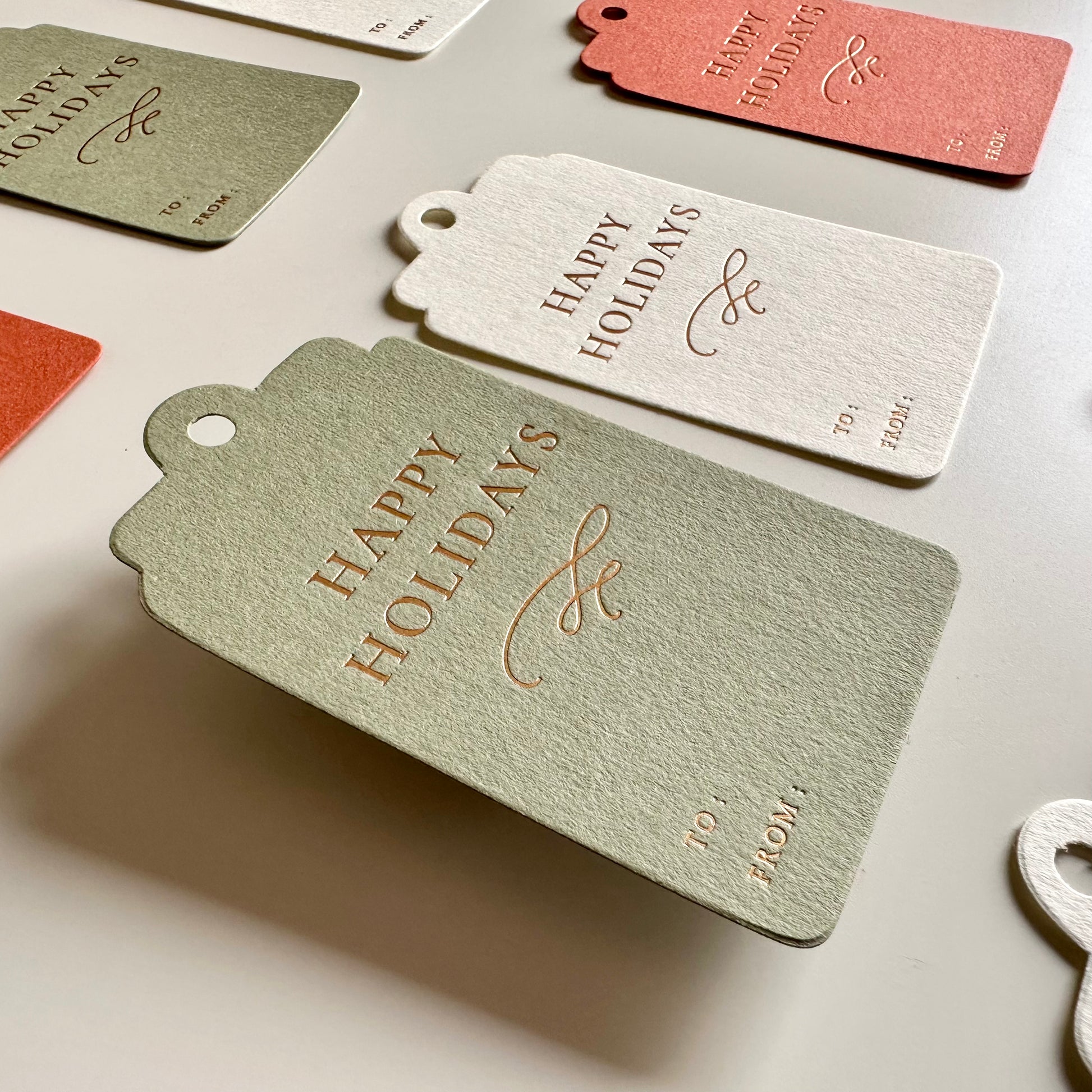 Hang Tag - Happy Holiday (10 pcs)