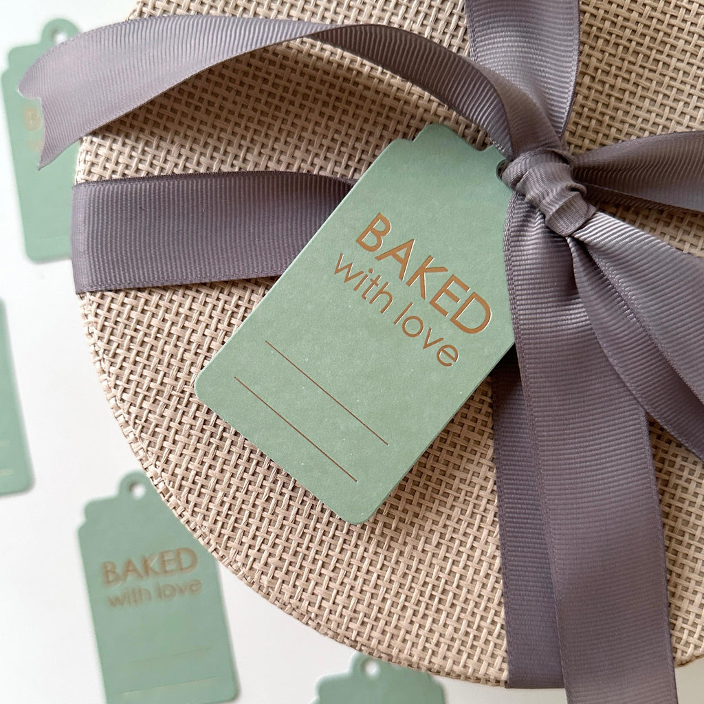 Hang Tag - Baked With Love (10 pcs)