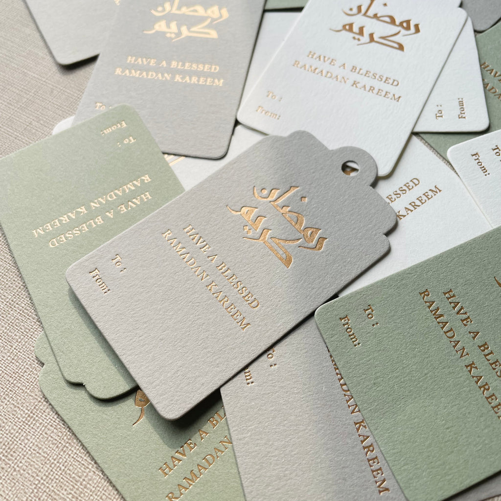 Hang Tag - Have A Blessed Ramadan Kareem (10 pcs)
