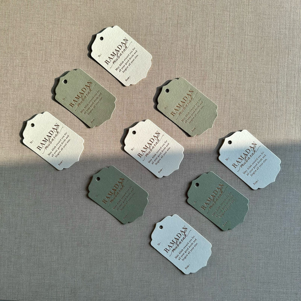 Hang Tag - Ramadan Mubarak (10 pcs)
