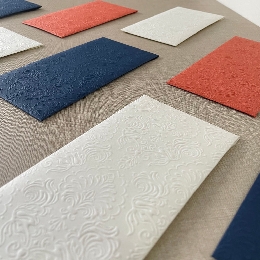Money Envelope - Damask (10 pcs)