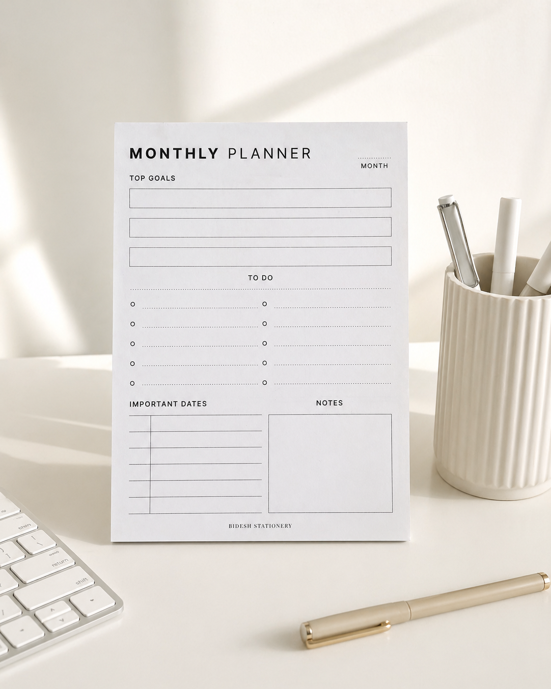 Notepad - A Month Planner