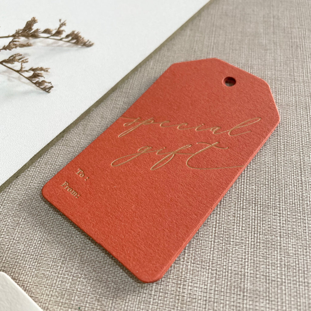 Hang Tag - Special Gift Calligraphy (10 pcs)
