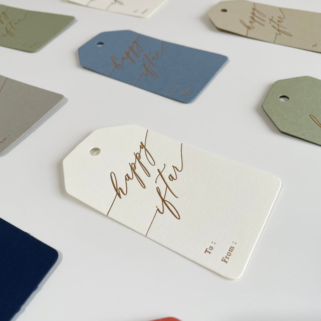 Hang Tag - Happy Iftar (10 pcs)