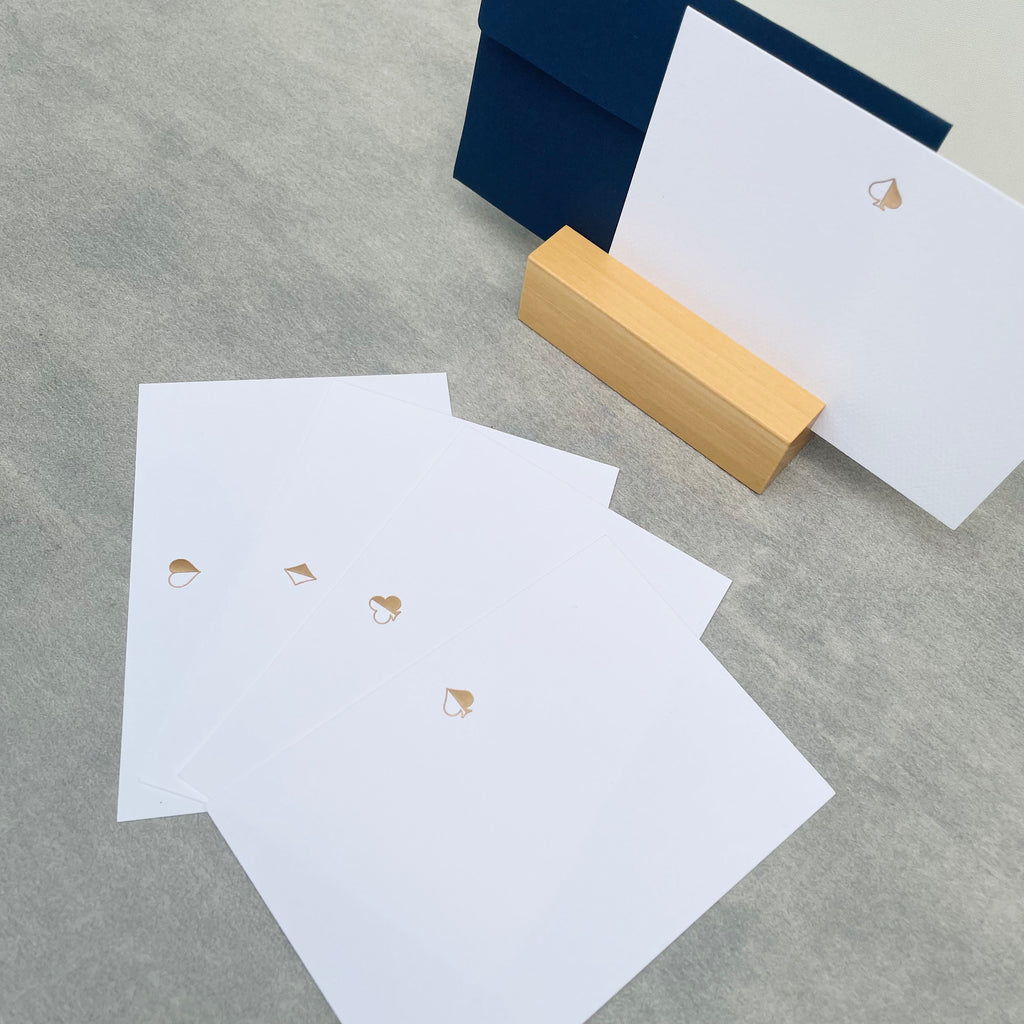 Blank Card - Playing Card 4 Icons (8 pcs)