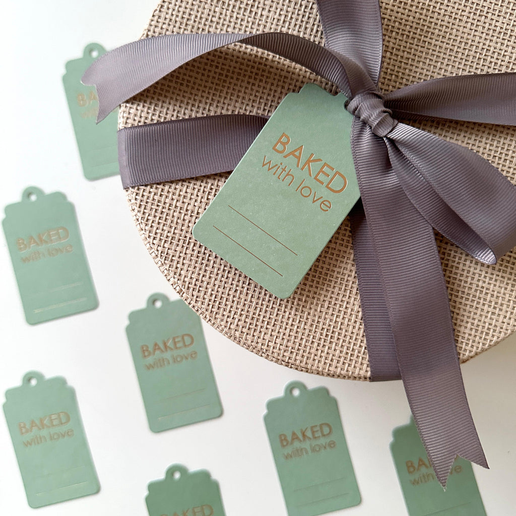 Hang Tag - Baked With Love (10 pcs)