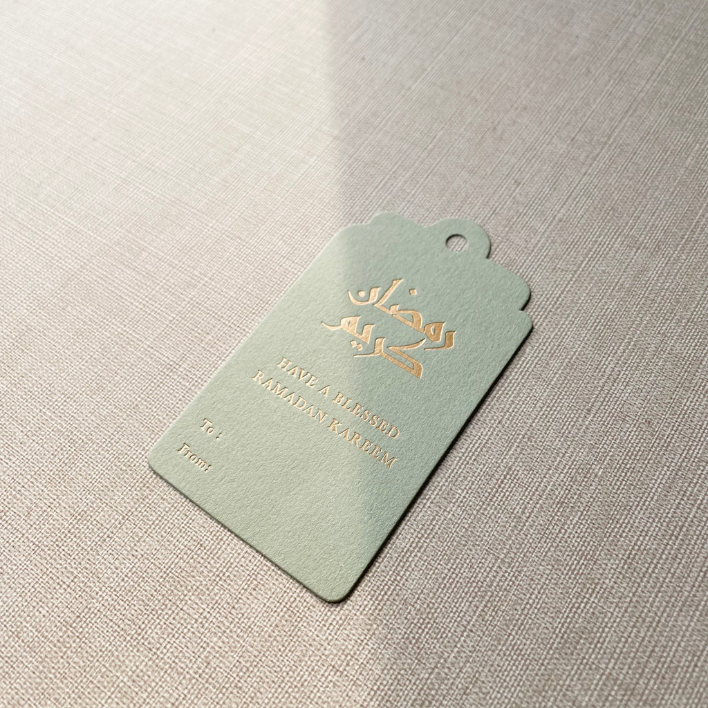 Hang Tag - Have A Blessed Ramadan Kareem (10 pcs)