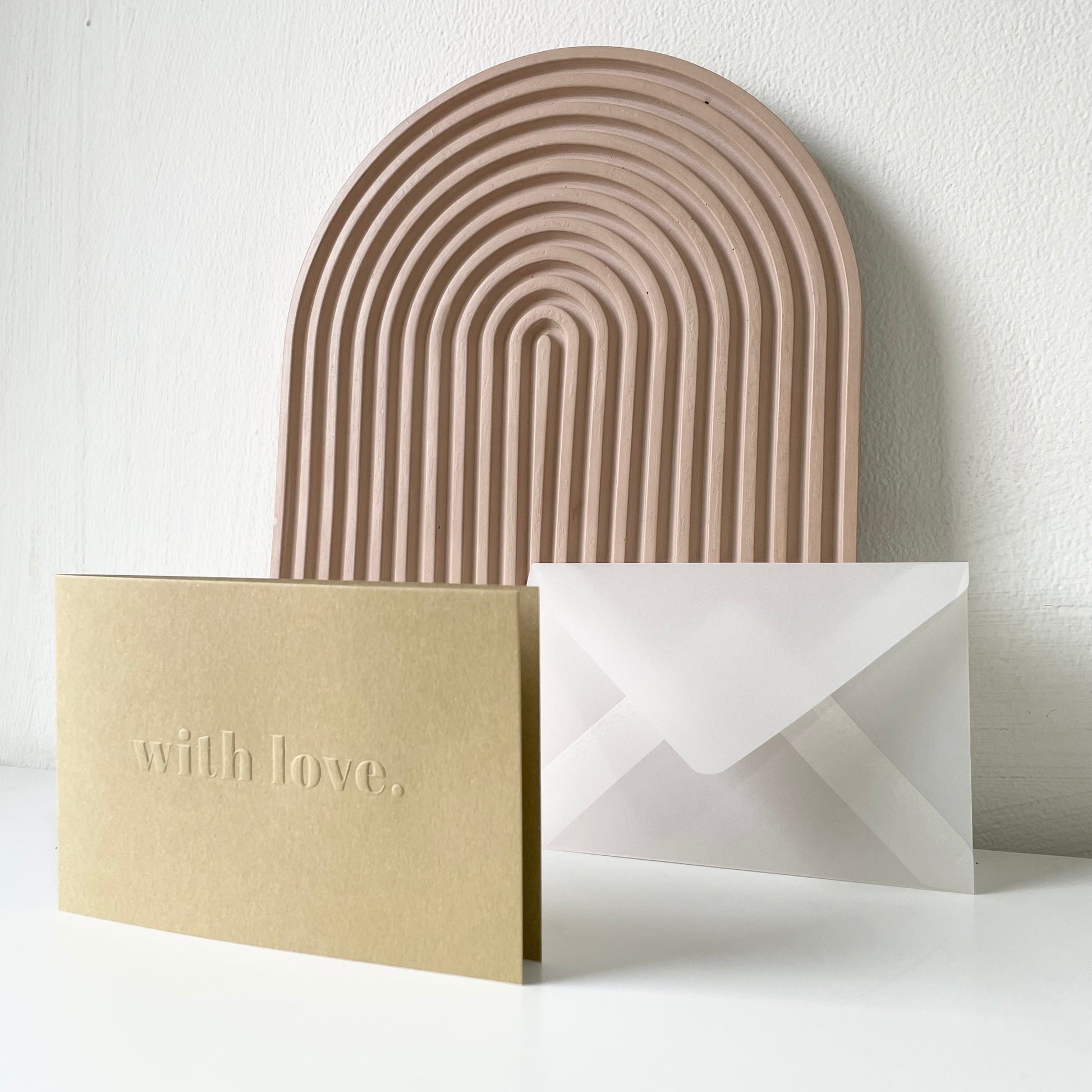 Greeting Card - With Love