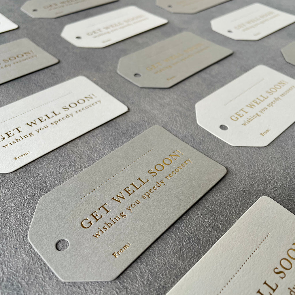 Hang Tag - Get Well Soon! Wishing You Speedy Recovery (10 pcs)