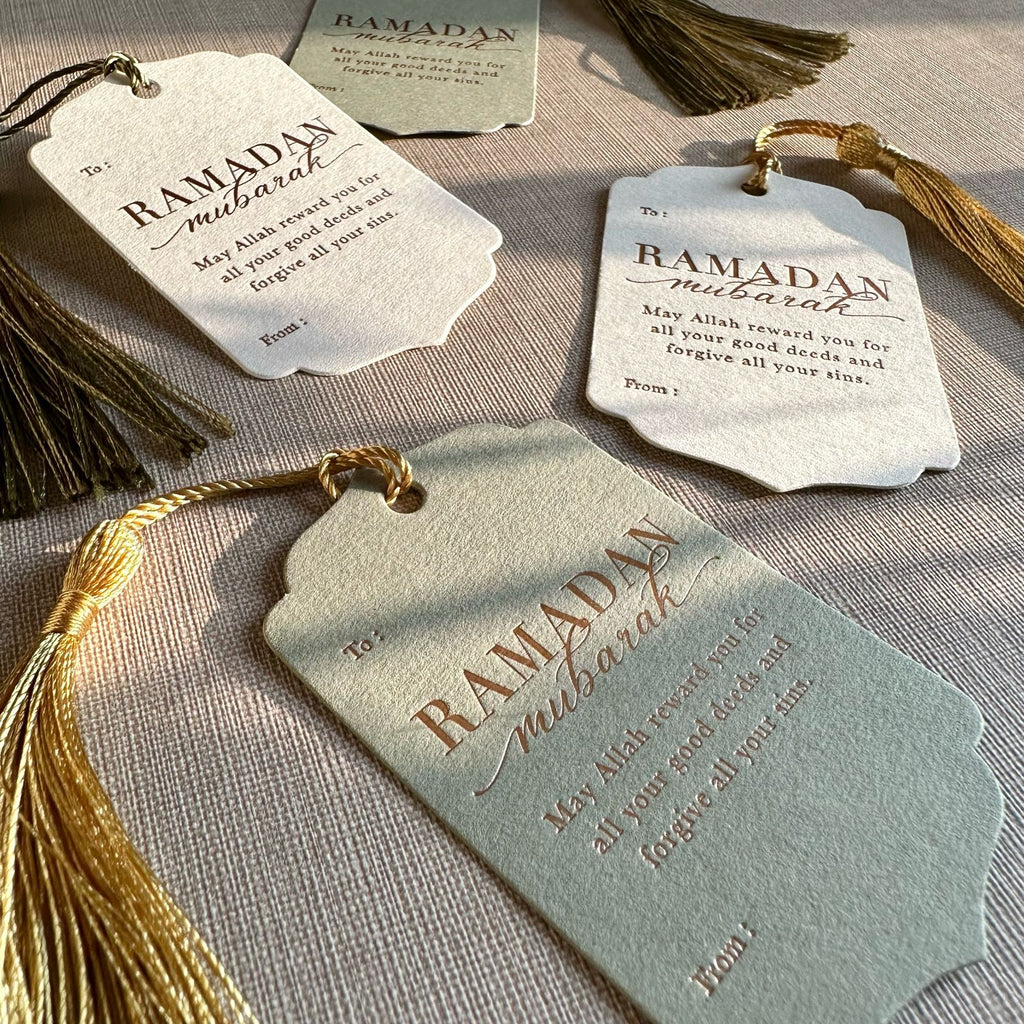 Hang Tag - Ramadan Mubarak (10 pcs)
