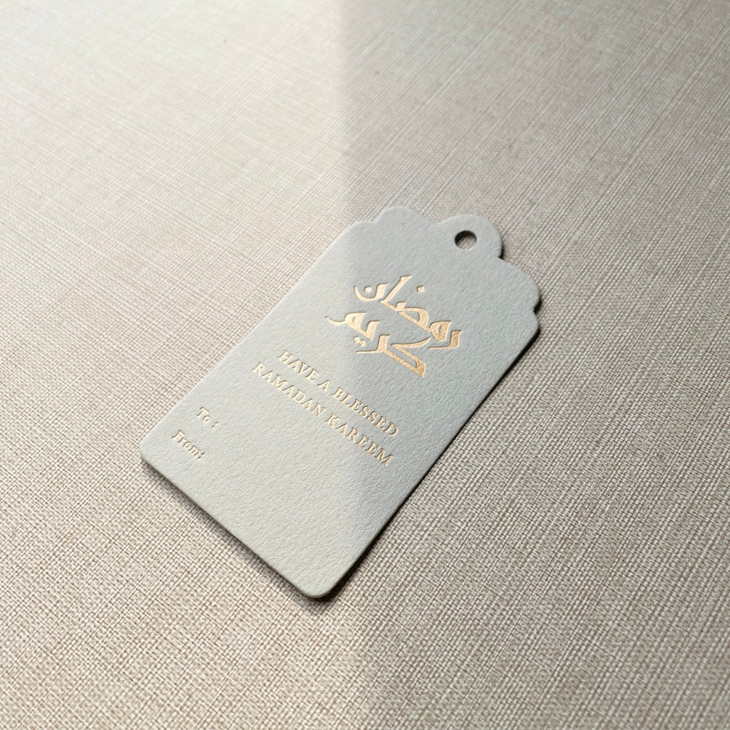 Hang Tag - Have A Blessed Ramadan Kareem (10 pcs)