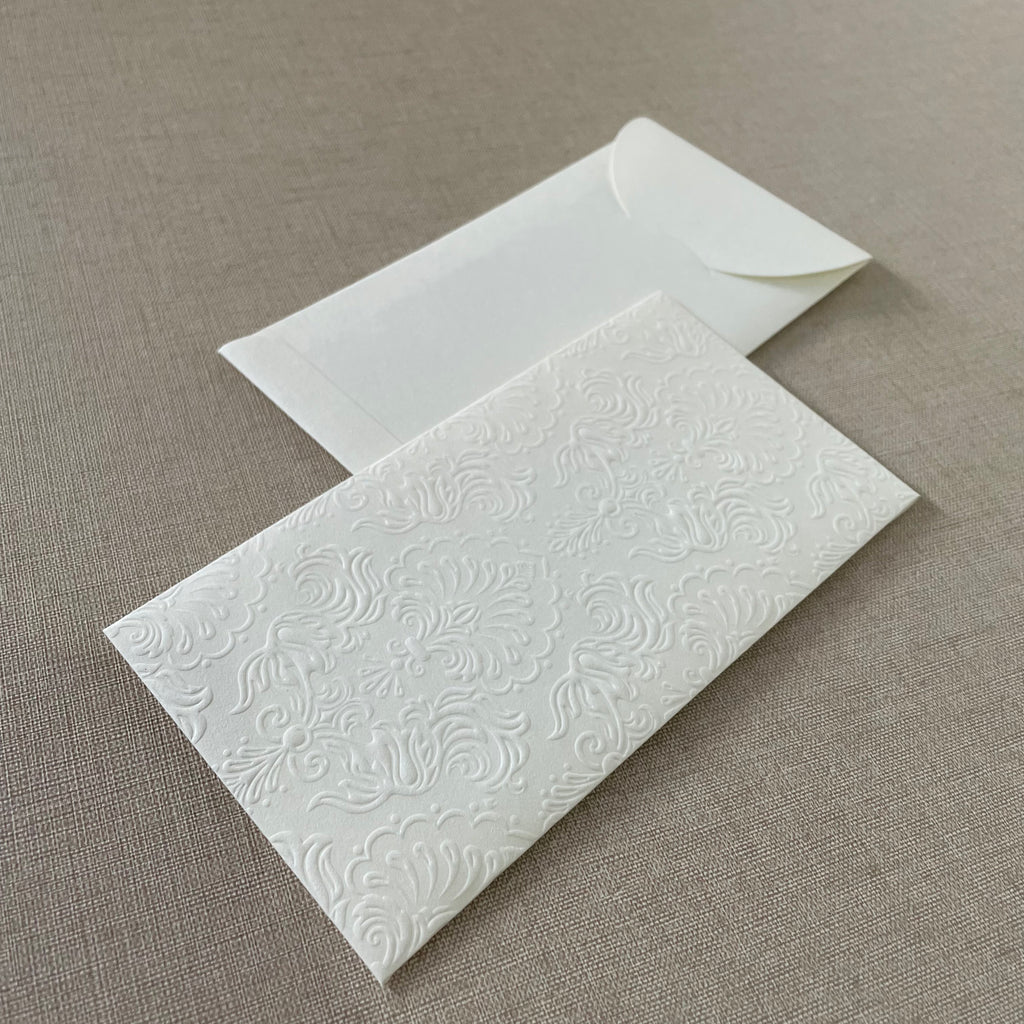 Money Envelope - Damask (10 pcs)