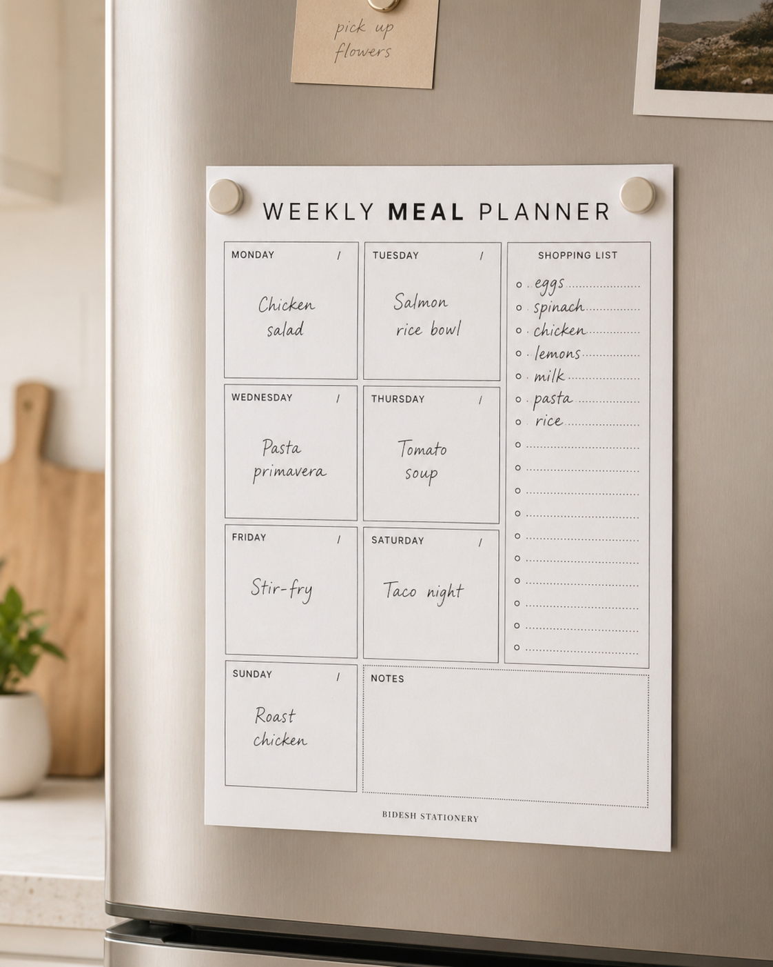 Notepad - Meal Planner