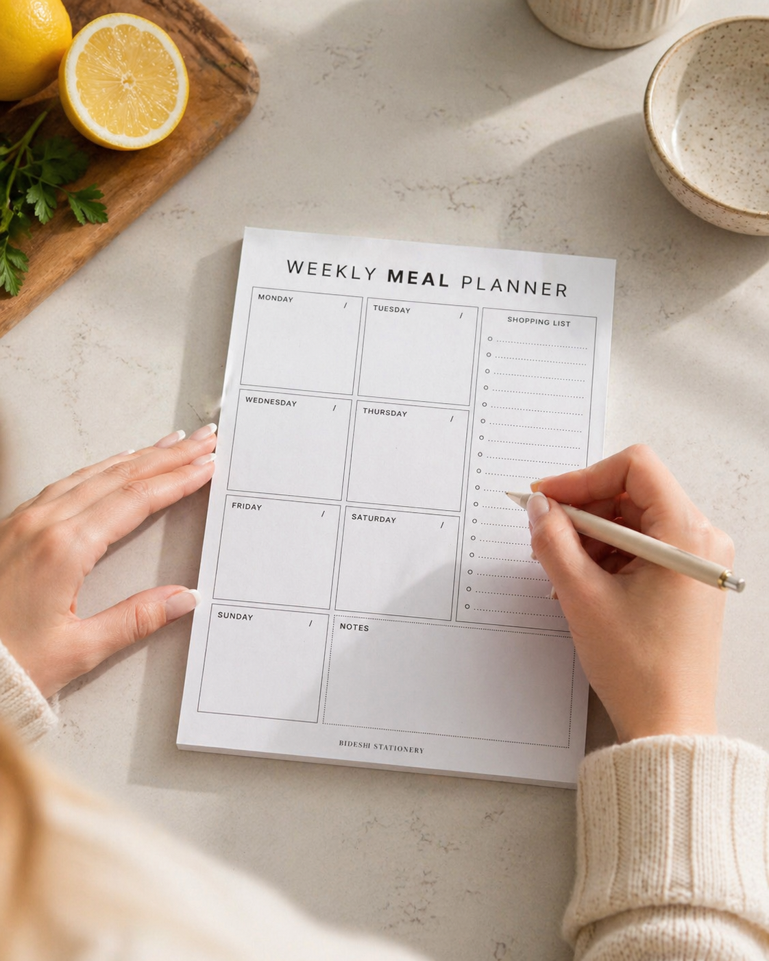 Notepad - Meal Planner