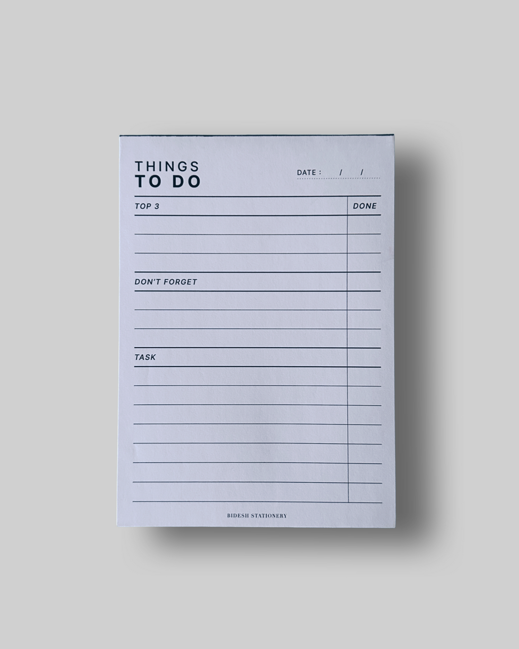 Notepad - Things To Do